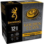 Browning Golden Clays Heavy Target 12 Gauge | #7.5 | 2 3/4 inch | 1 1/8 Ounce | 1200 fps | 25rd Box