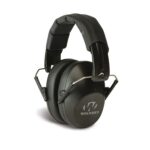 WALKERS EARMUFF LOW PRO FOLDING - BLK