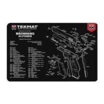 TEKMAT ARMORERS BENCH MAT 11``X17`` - BRWN HI POWER