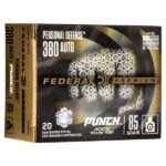 Federal Premium 380ACP PUNCH 85gr JHP 20rd Box