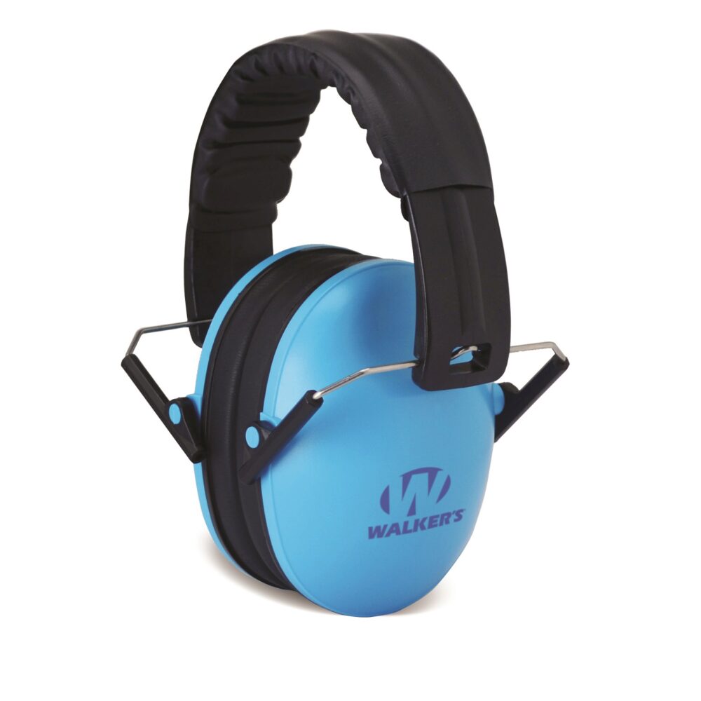 WALKERS EARMUFF FOLD KIDS MUFF BLUE