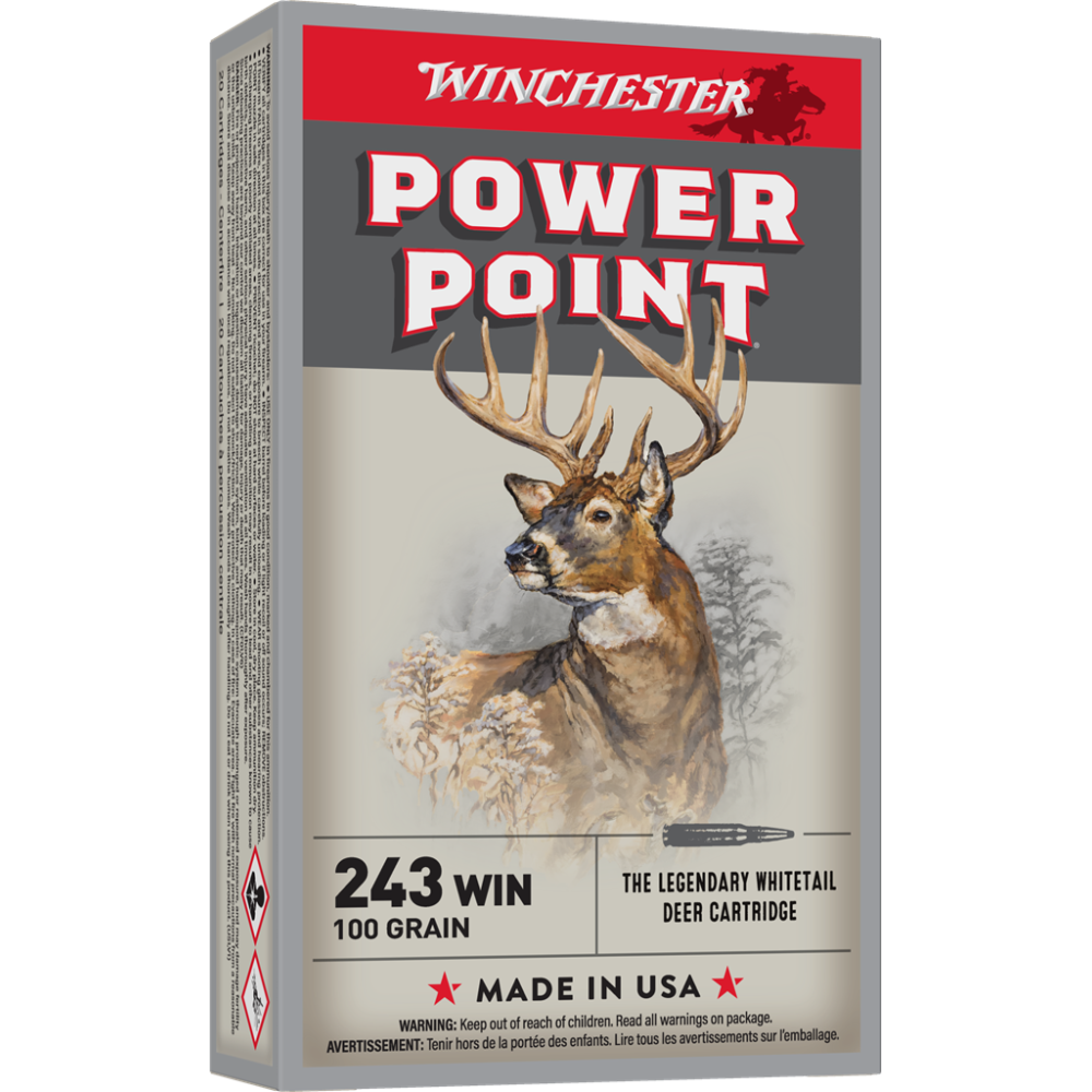 Winchester 243 Win SuperX 100gr 20rd Box