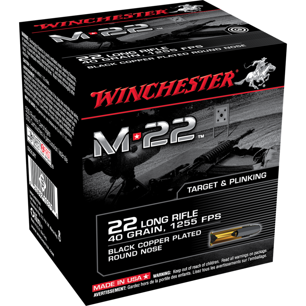 Winchester 22LR M-22 40gr 500rd Box