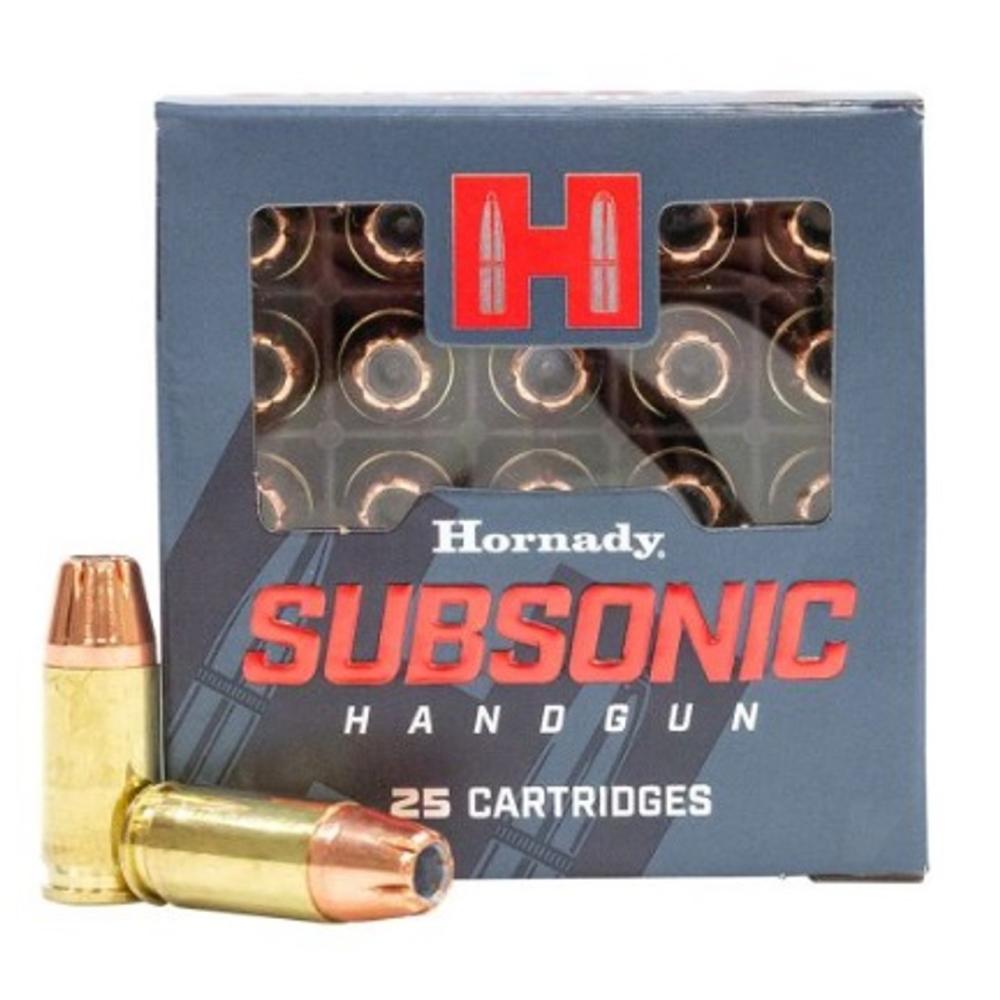 Hornady Subsonic 9mm 147gr XTP 25rd Box