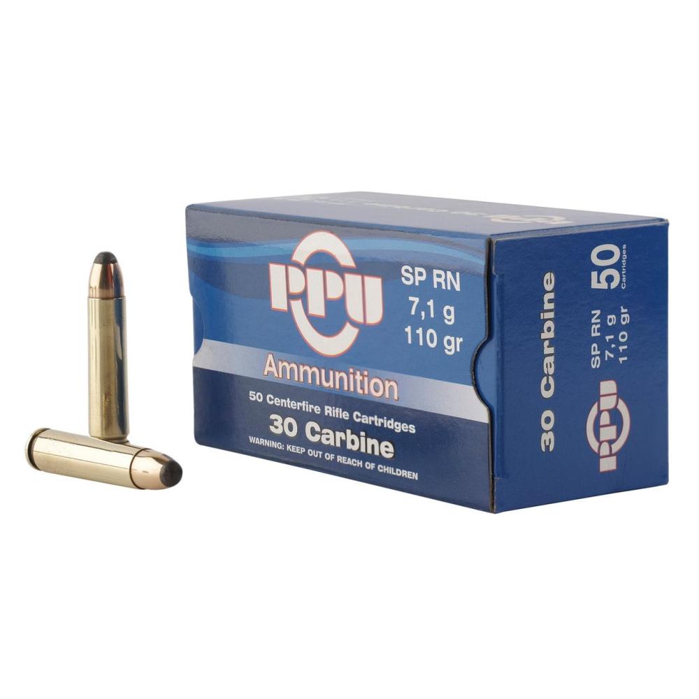 Prvi Partizan 30 Carbine 110gr SP 50rd Box