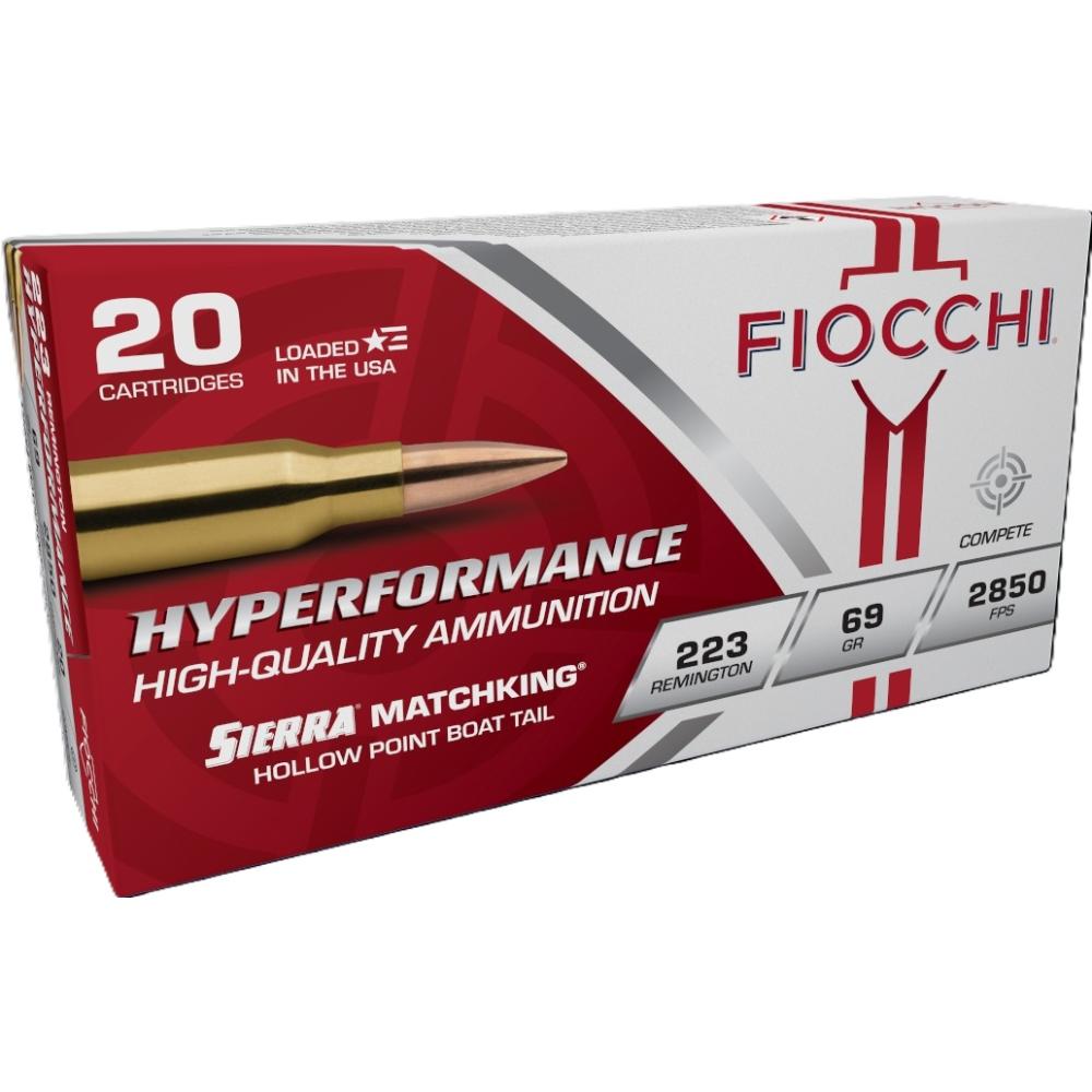 Fiocchi 223 Remington 69gr MatchKing 20rd Box
