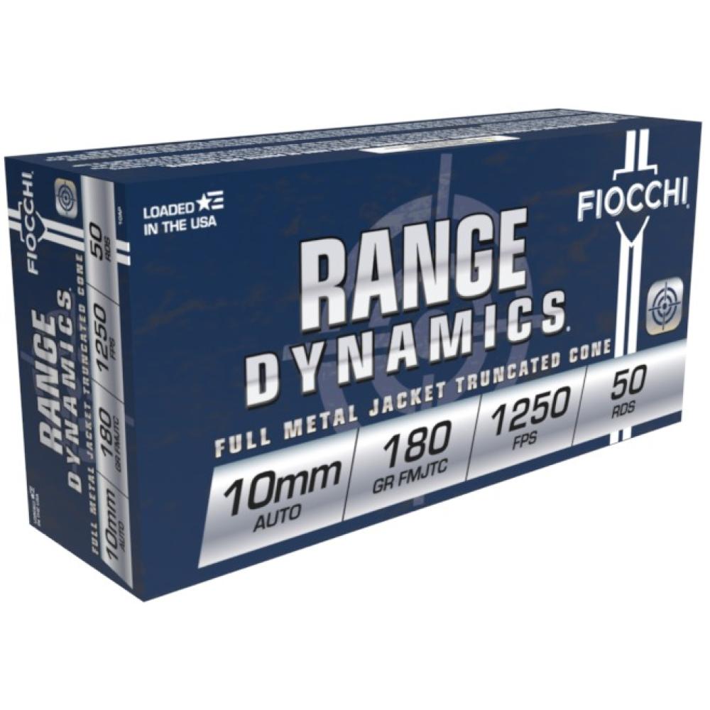 Fiocchi 10mm 180gr TCFMJ 50rd Box