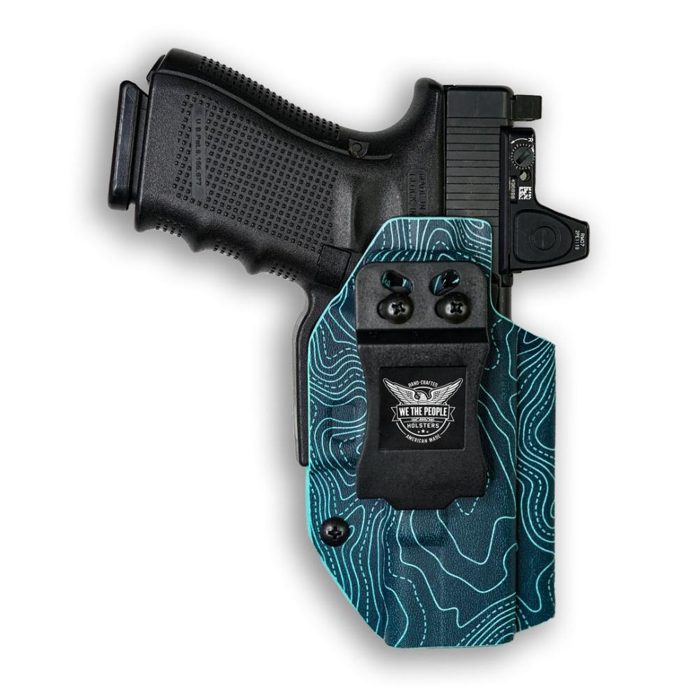 WTP Holsters for Sig P365 / P365X IWB RH Topographic Aqua