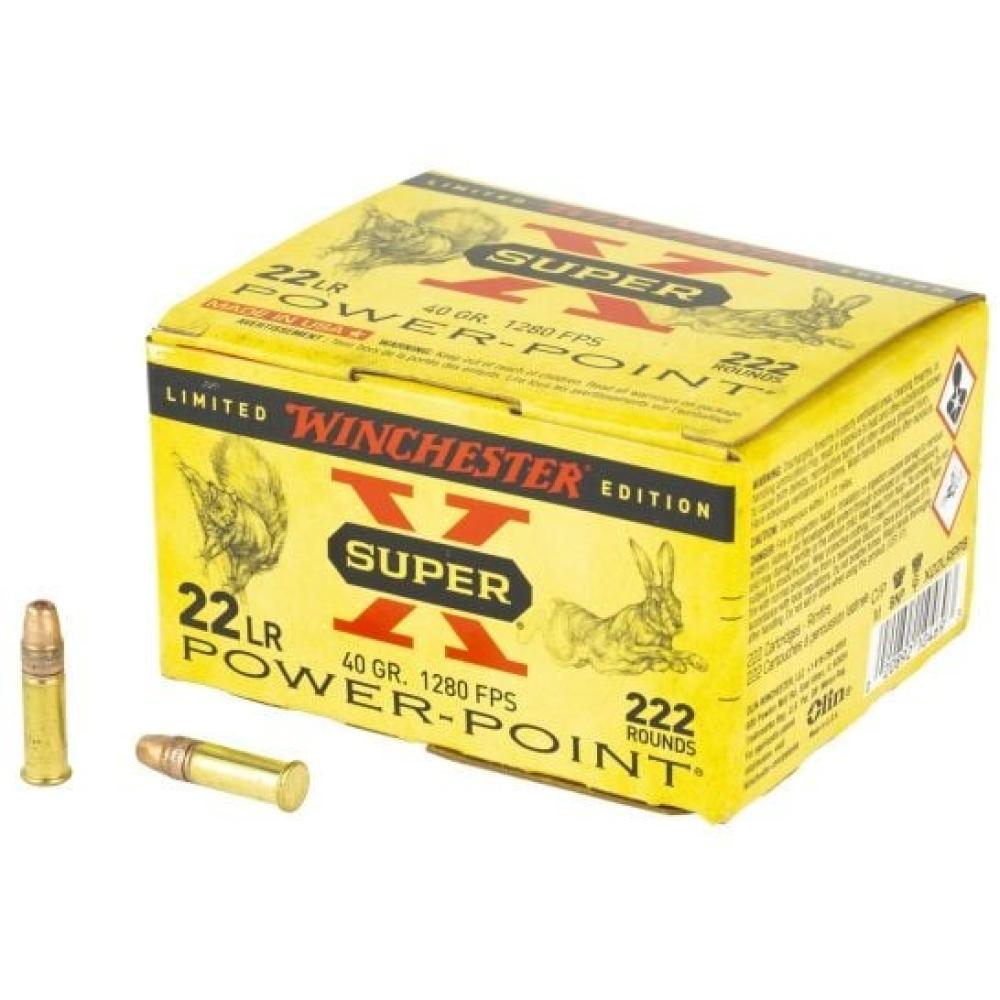 Winchester 22LR SuperX CPHP 222rd Box