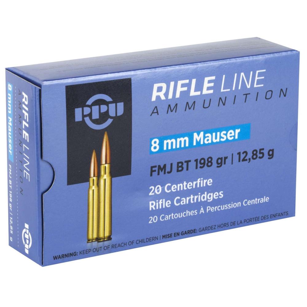 Prvi Partizan 8mm Mauser 198gr FMJ 20rd Box