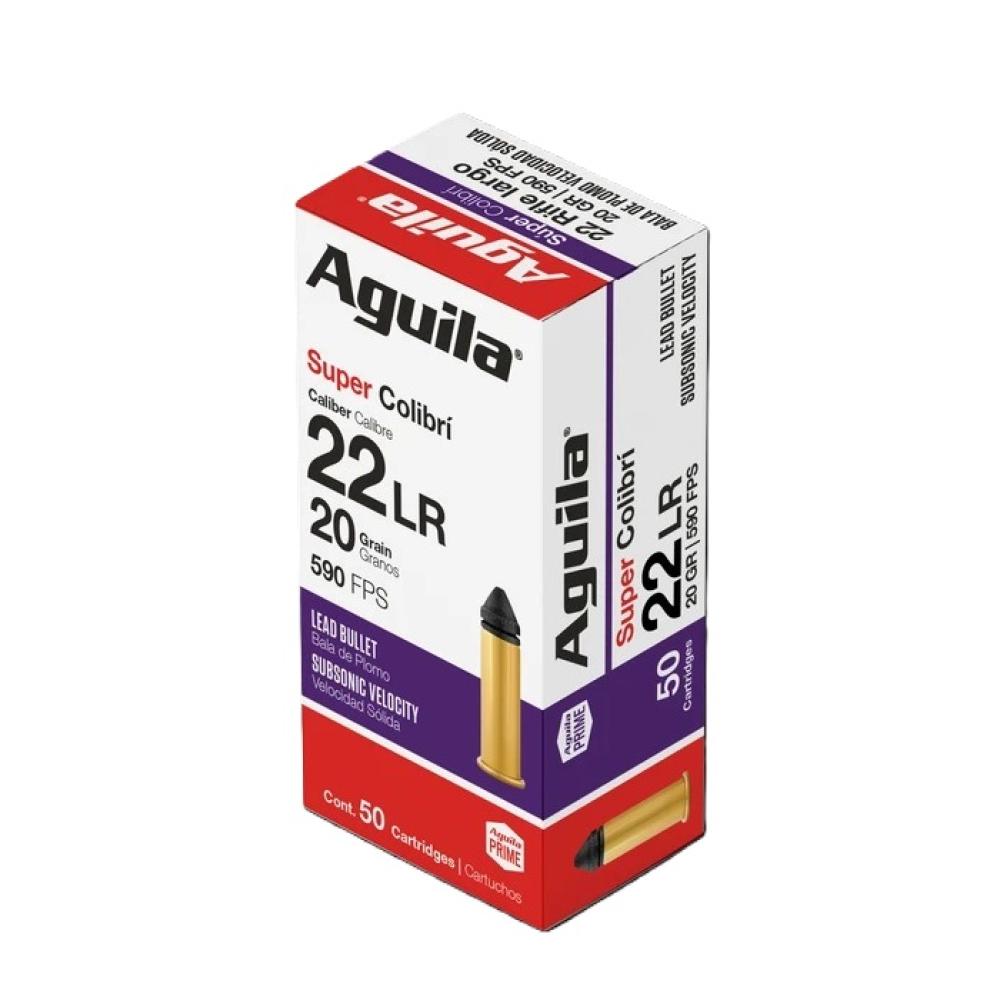 Aguila Super Colibri 22LR 20gr 50rd Box