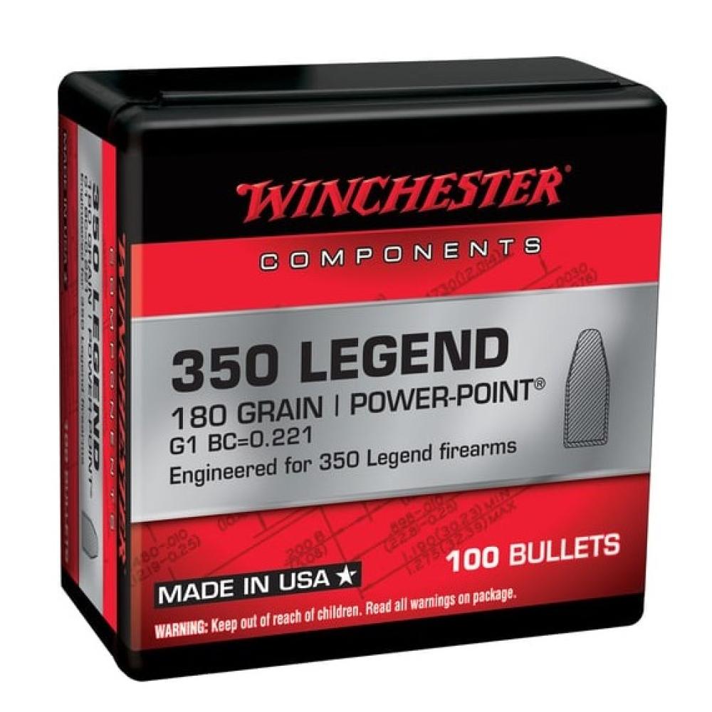 Winchester 350 Legend 145gr FMJ Bullets 100ct Box