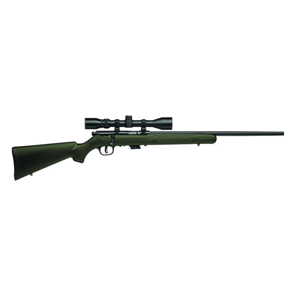 Savage Mark II FXP 22LR 21" Barrel W/ OD Green Stock, 3-9x40mm Scope