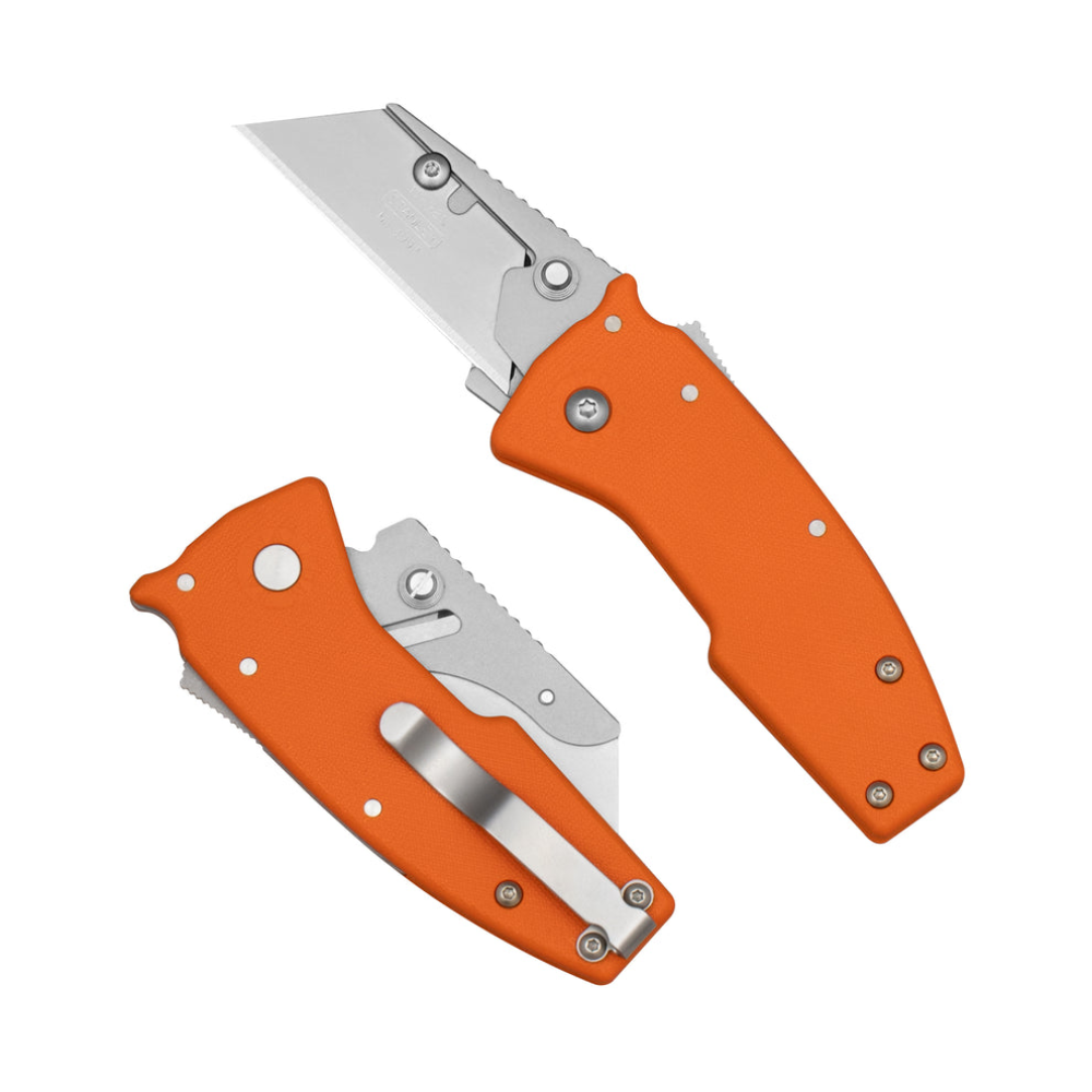 Demko Razor-Shark-GRN Orange | Utility Razor