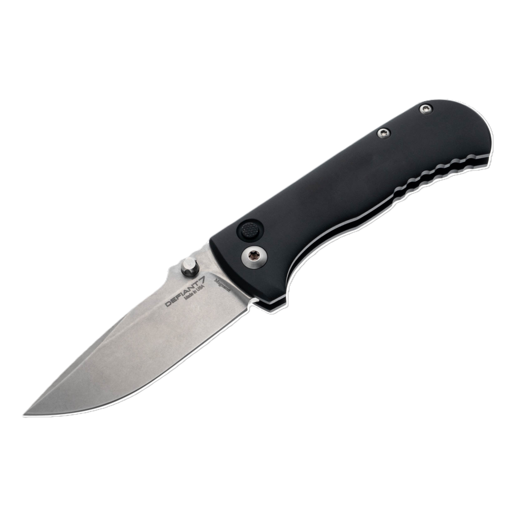 Defiant 7 Talos Folder Magnacut w/ Button Lock
