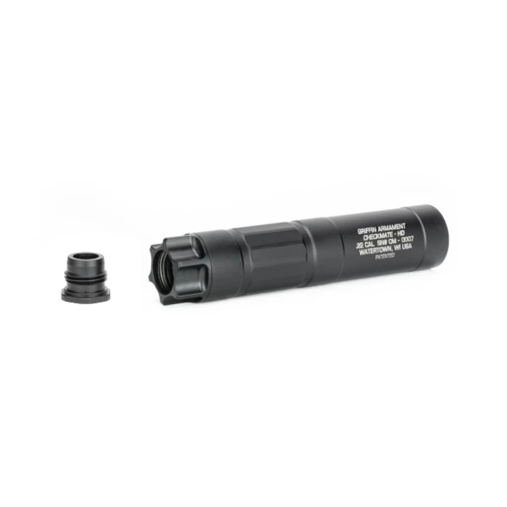 Griffin Armament Checkmate HD | .22 cal | 1/2 x 28 EZ-Lok Adapter