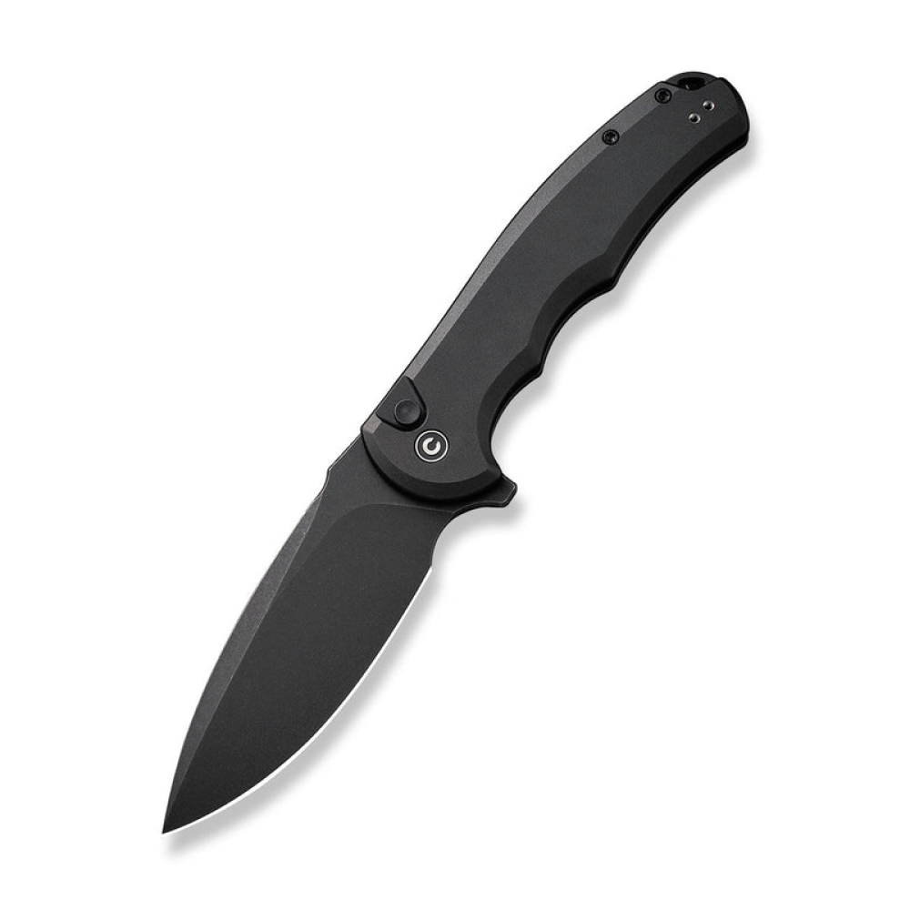 Civivi Praxis | Button Lock Flipper | Nitro-V | Black Aluminum
