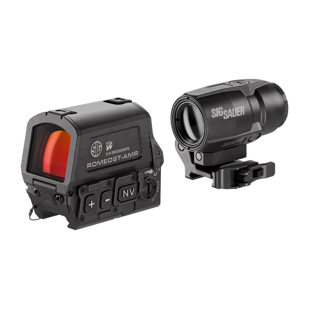 Sig Sauer Romeo 8T-AMR Red Dot |  Juliet 3T-AMR Magnifier