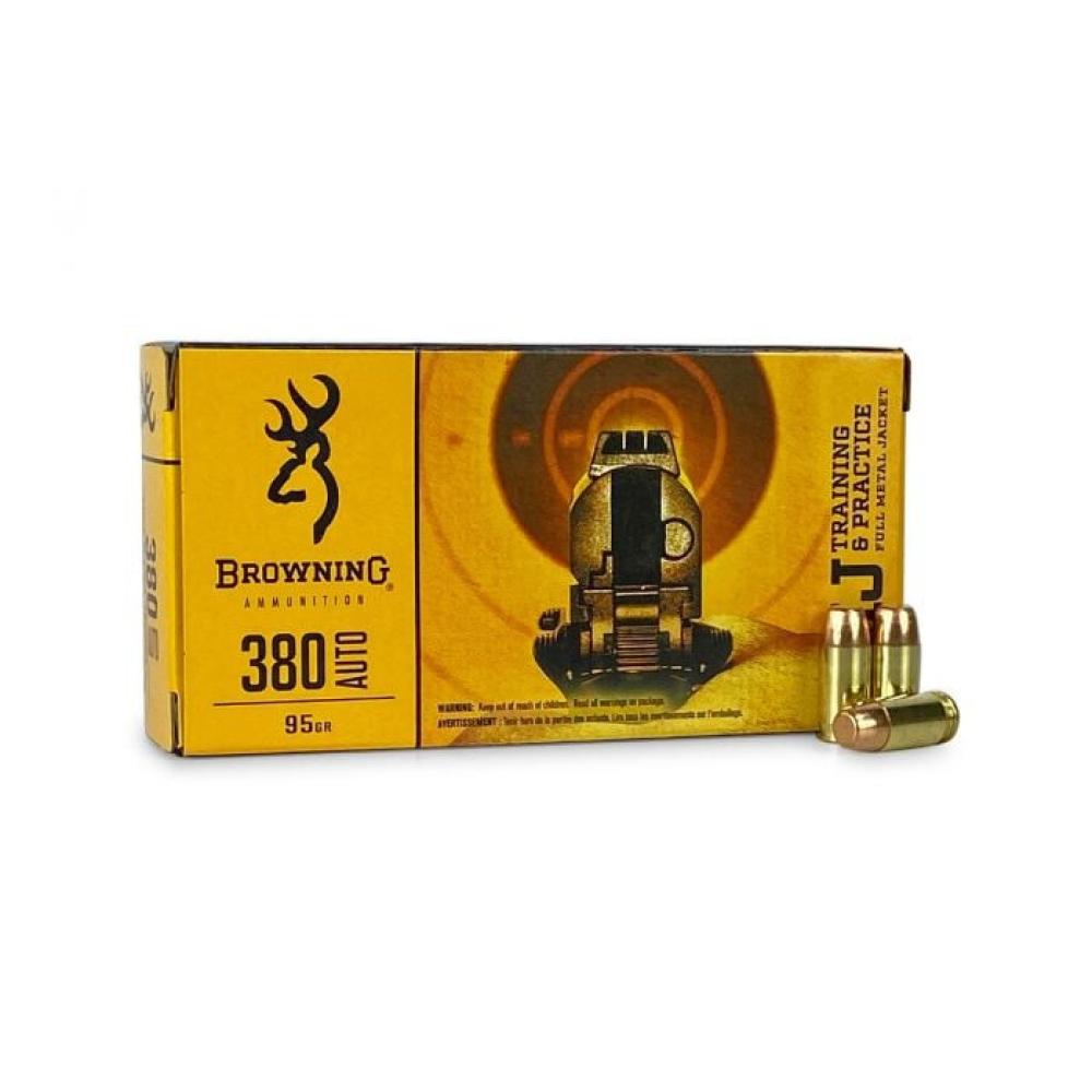 Browning .380 ACP | 95gr | 955fps | 50rd Box