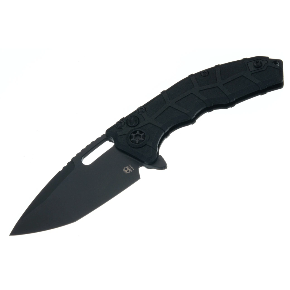 Heretic Martyr | Flipper Tanto | CPM Magnacut | Black | Black Cerakote