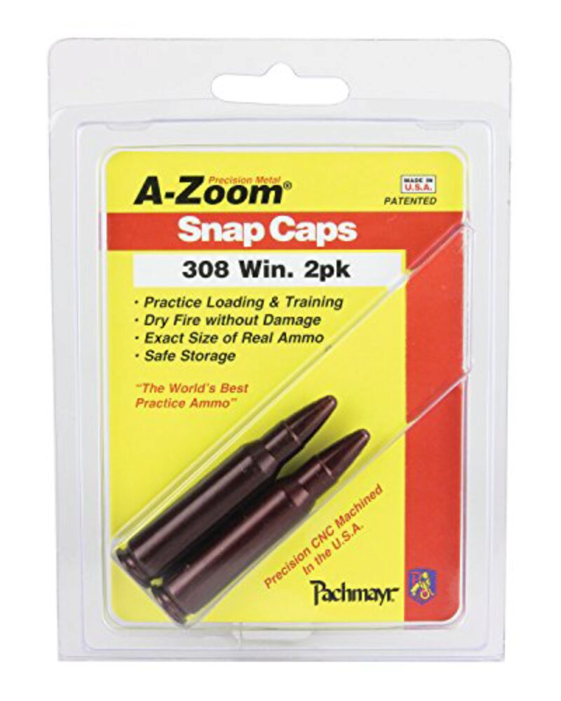 A-ZOOM SNAP CAP 308WIN 2PAK