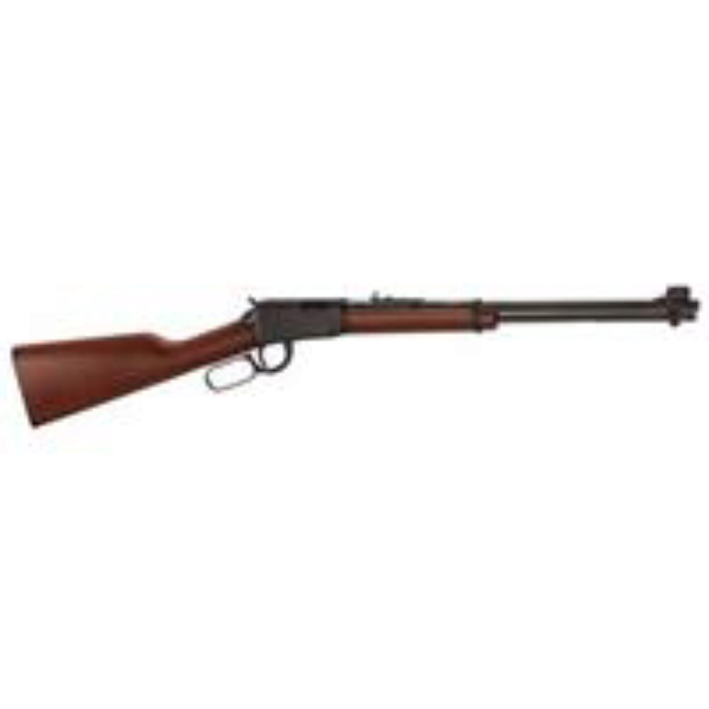Henry H001 22LR 18" Barrel W/ Blued Receiver, Adjustable Rear Sight, Walnut Stock