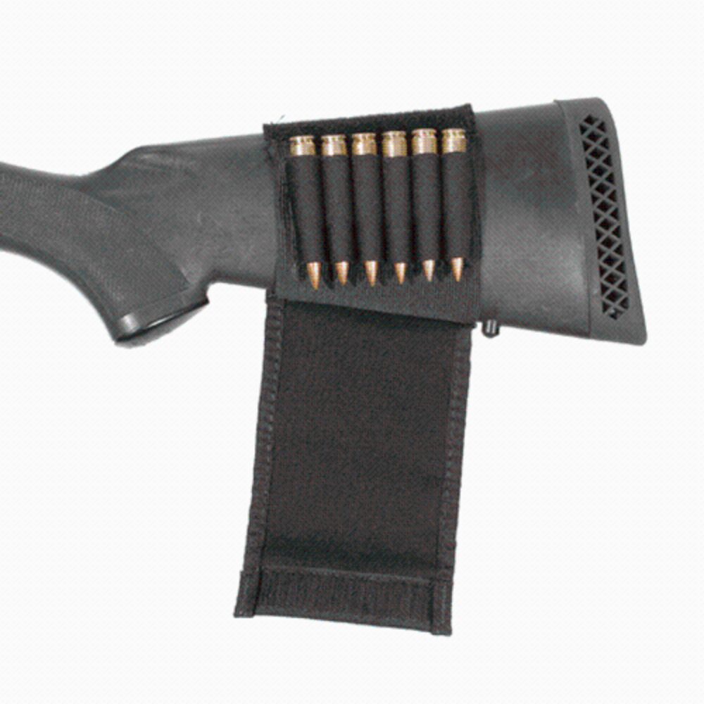 BLKHWK BUTTSTK SHELL HLDR - RFL 9RD BLK