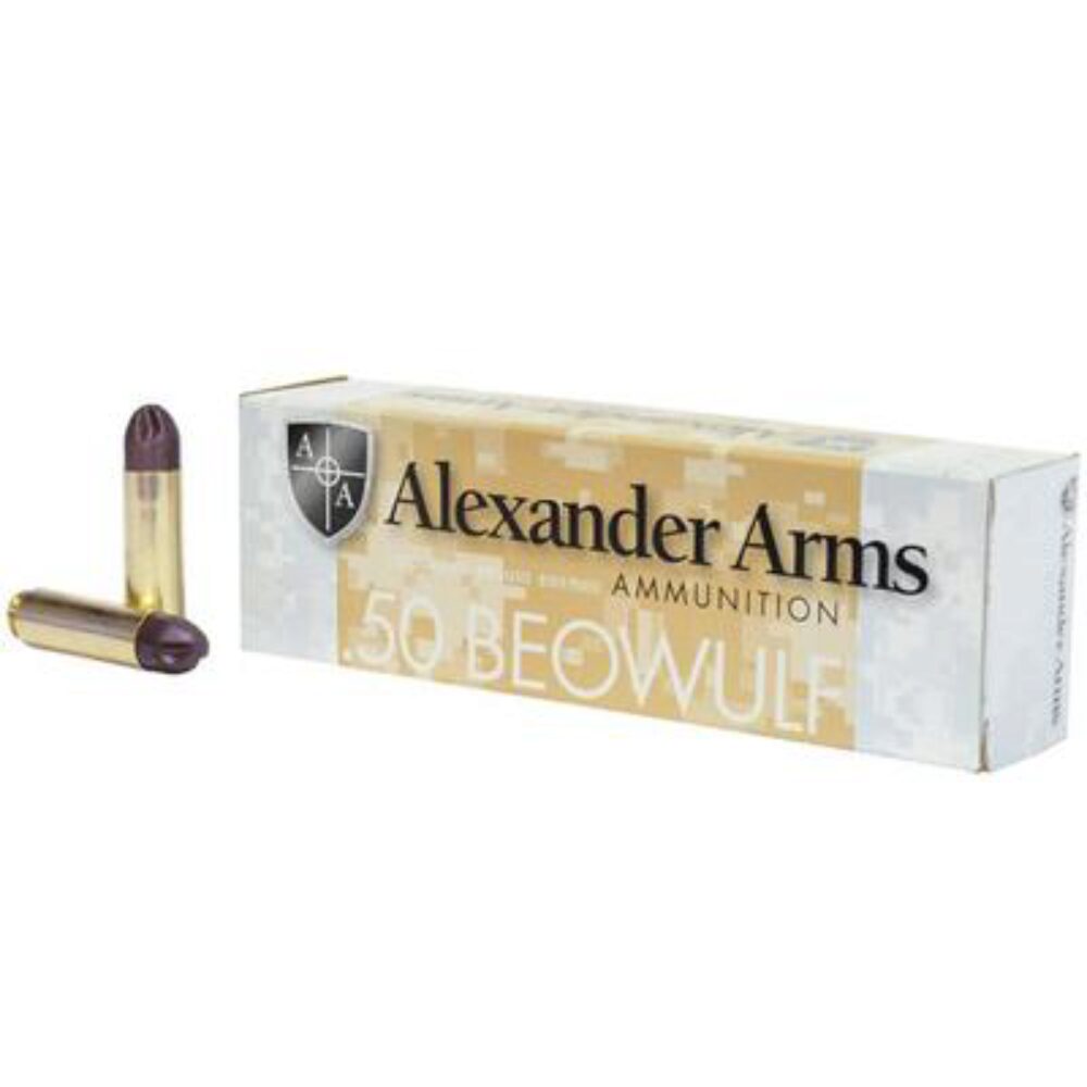 Alexander Arms .50 Beowulf 200gr ARX 20rd Box