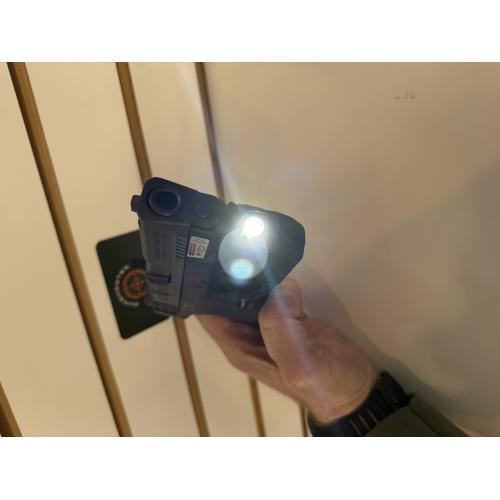 M & P 9 SHIELD W/ CRIMSON TRACE/ LASER AND FLASHLIGHT, 2 MAGS.