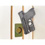 M & P 9 SHIELD W/ CRIMSON TRACE/ LASER AND FLASHLIGHT, 2 MAGS.