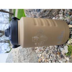 Grizzly Rubber Coated Water Bottle 128oz