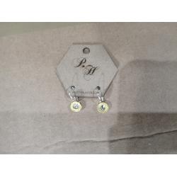 9mm French Hook Earrings- Brass