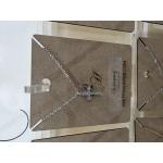 Gold rush cross Necklace- Silver