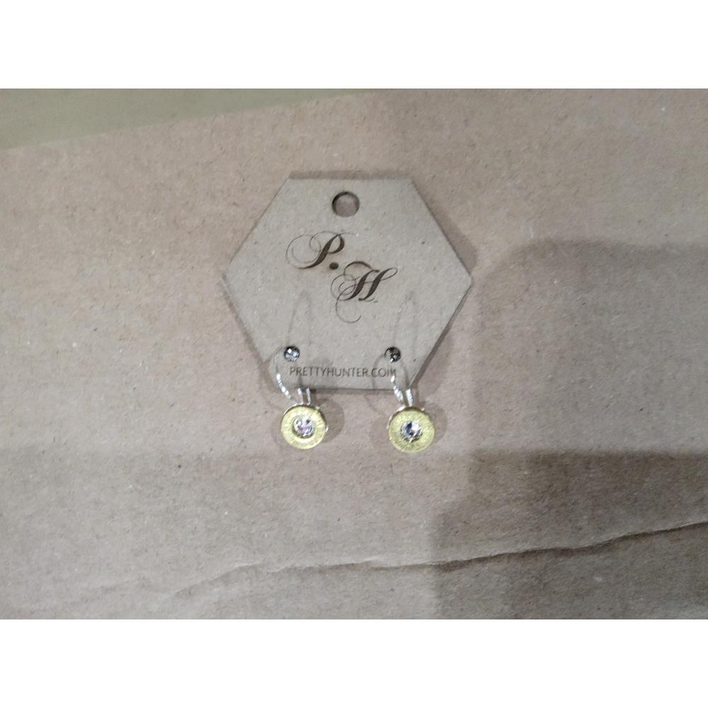 9mm French Hook Earrings- Brass