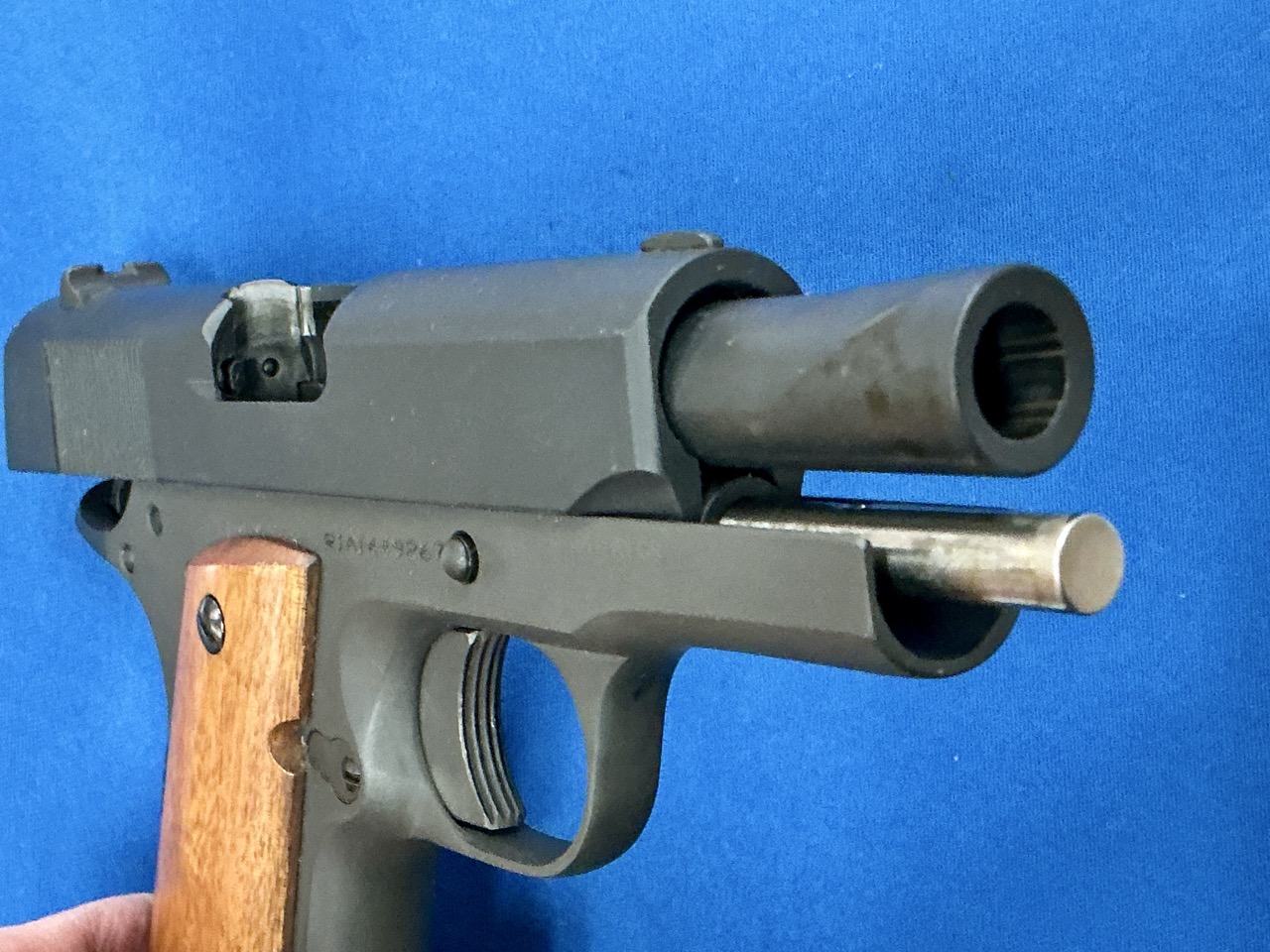 ROCK ISLAND ARMORY R1A1 .45 ACP WITH CASE AND 2 CHIP MCCORMICK MAGAZINES-img-3