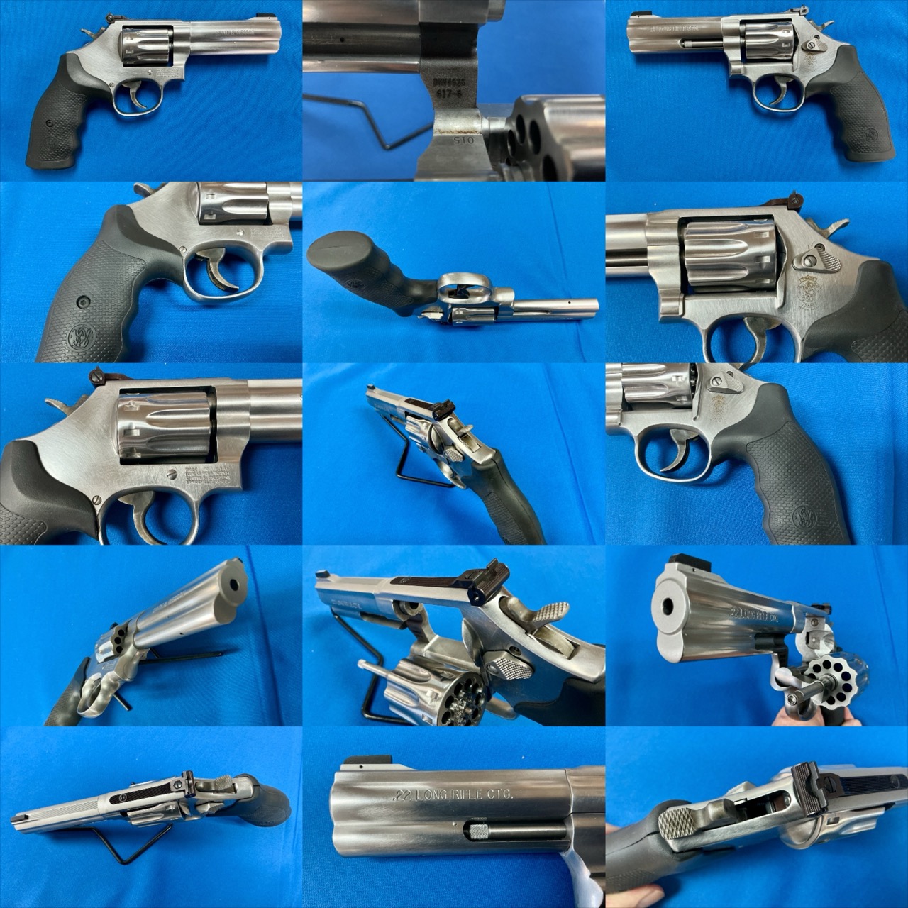 NIB SMITH & WESSON 617-6 .22LR 10-SHOT REVOLVER, NEVER FIRED-img-4