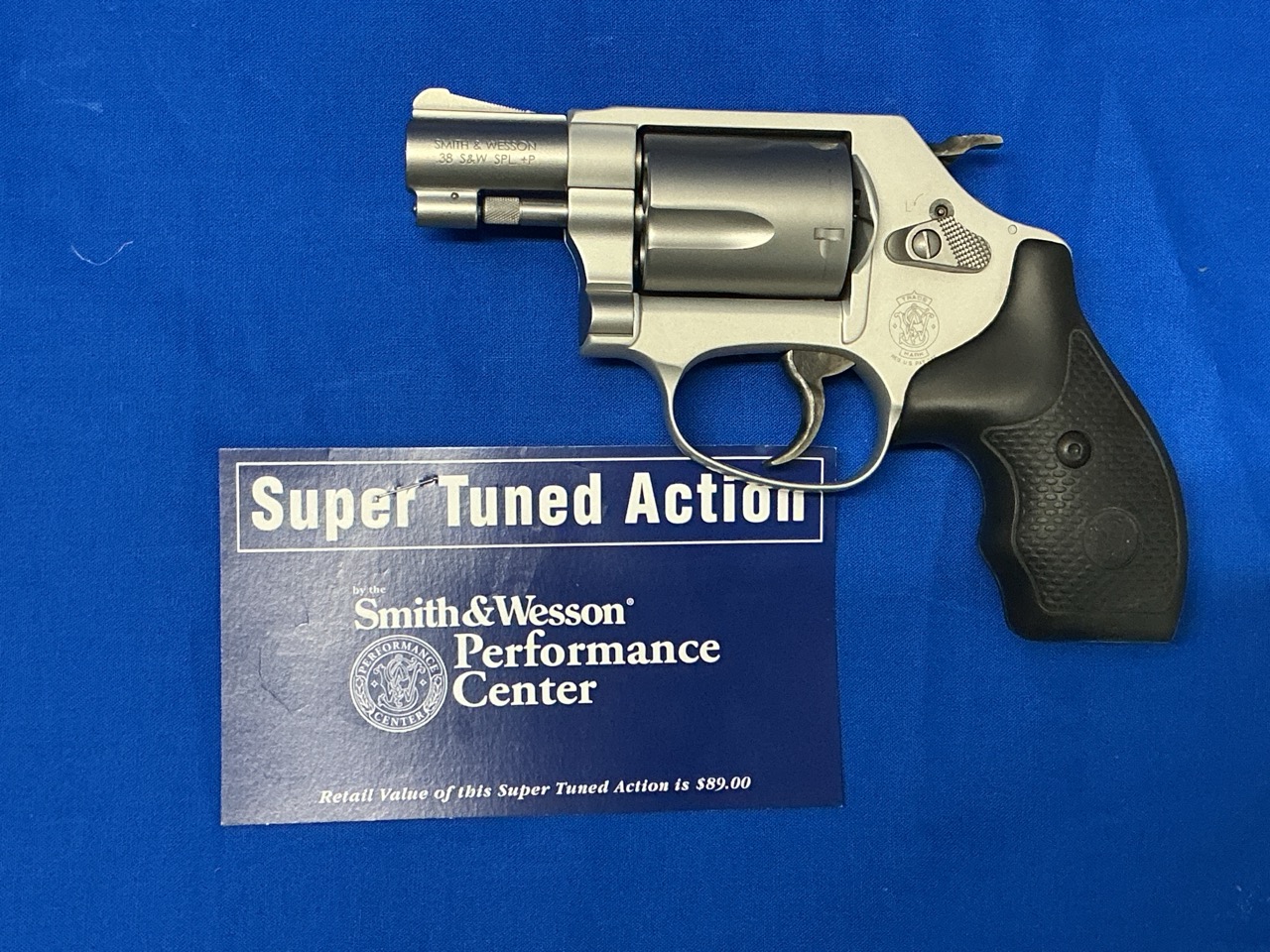NIB SMITH & WESSON 637-2 .38 SPECIAL 5-SHOT REVOLVER WITH SUPER TUNED ACTIO-img-2