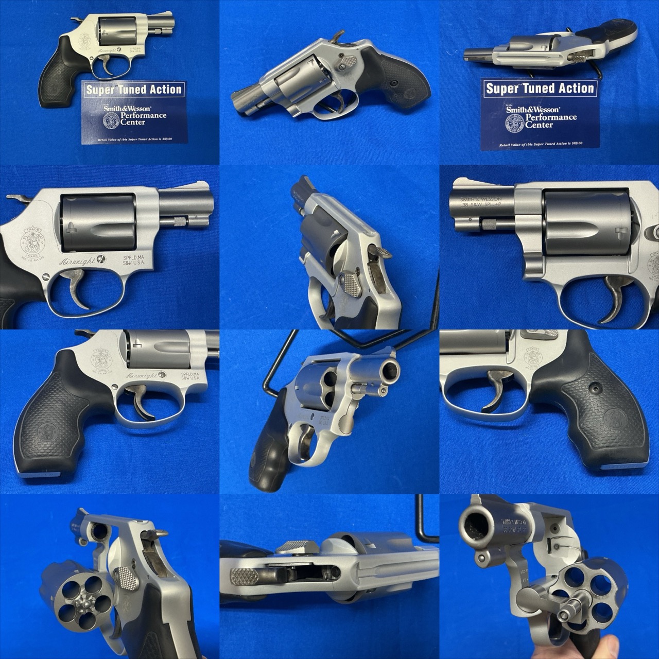 NIB SMITH & WESSON 637-2 .38 SPECIAL 5-SHOT REVOLVER WITH SUPER TUNED ACTIO-img-4