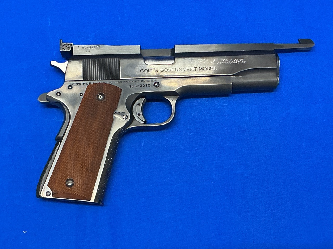 COLT CLARK CUSTOM WADCUTTER .45 ACP PISTOL-img-0