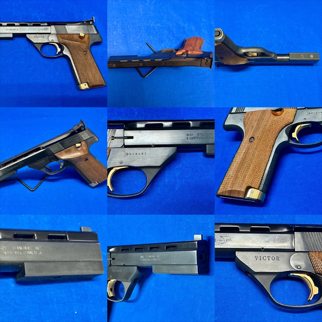 HI-STANDARD VICTOR .22 LR with BOX and PAPERS-img-3