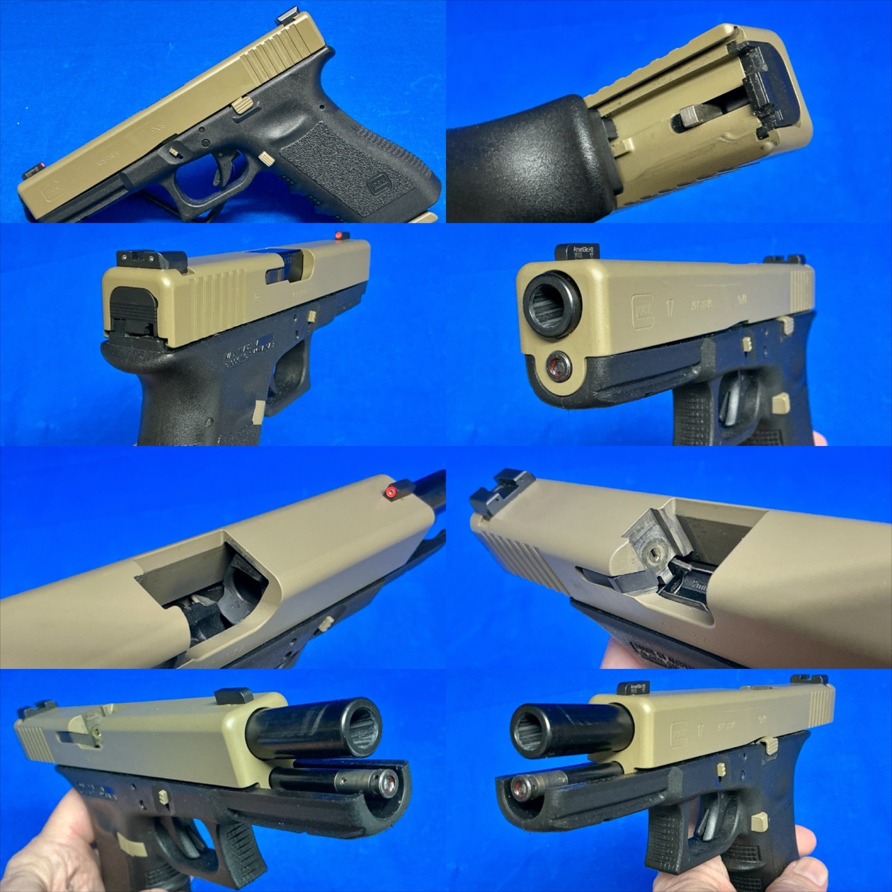 GLOCK 17 GEN 3 CUSTOM CERAKOTE 9MM -img-4