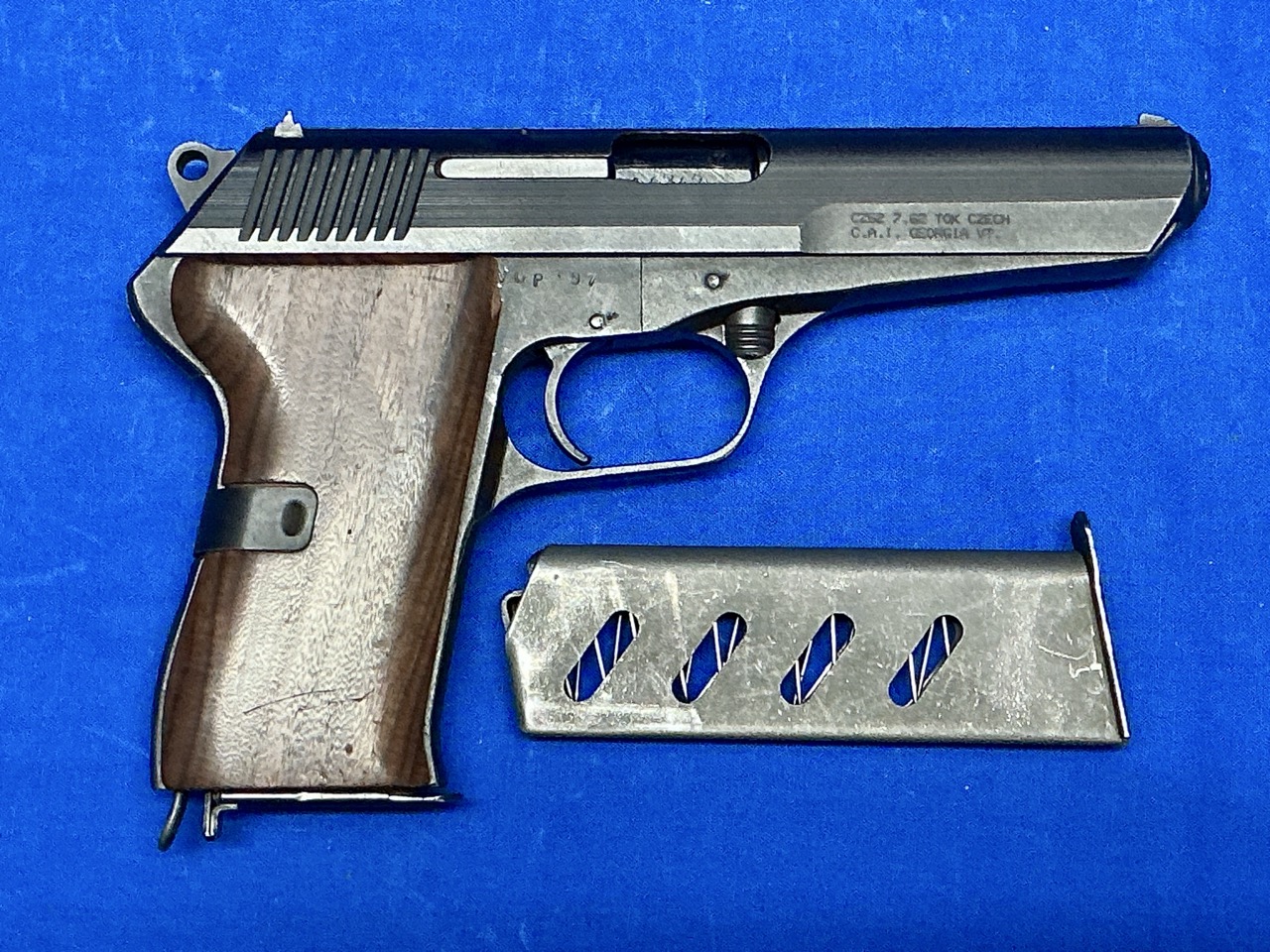CZ 52 7.62X25MM TOKAREV WITH 2 MAGAZINES-img-0