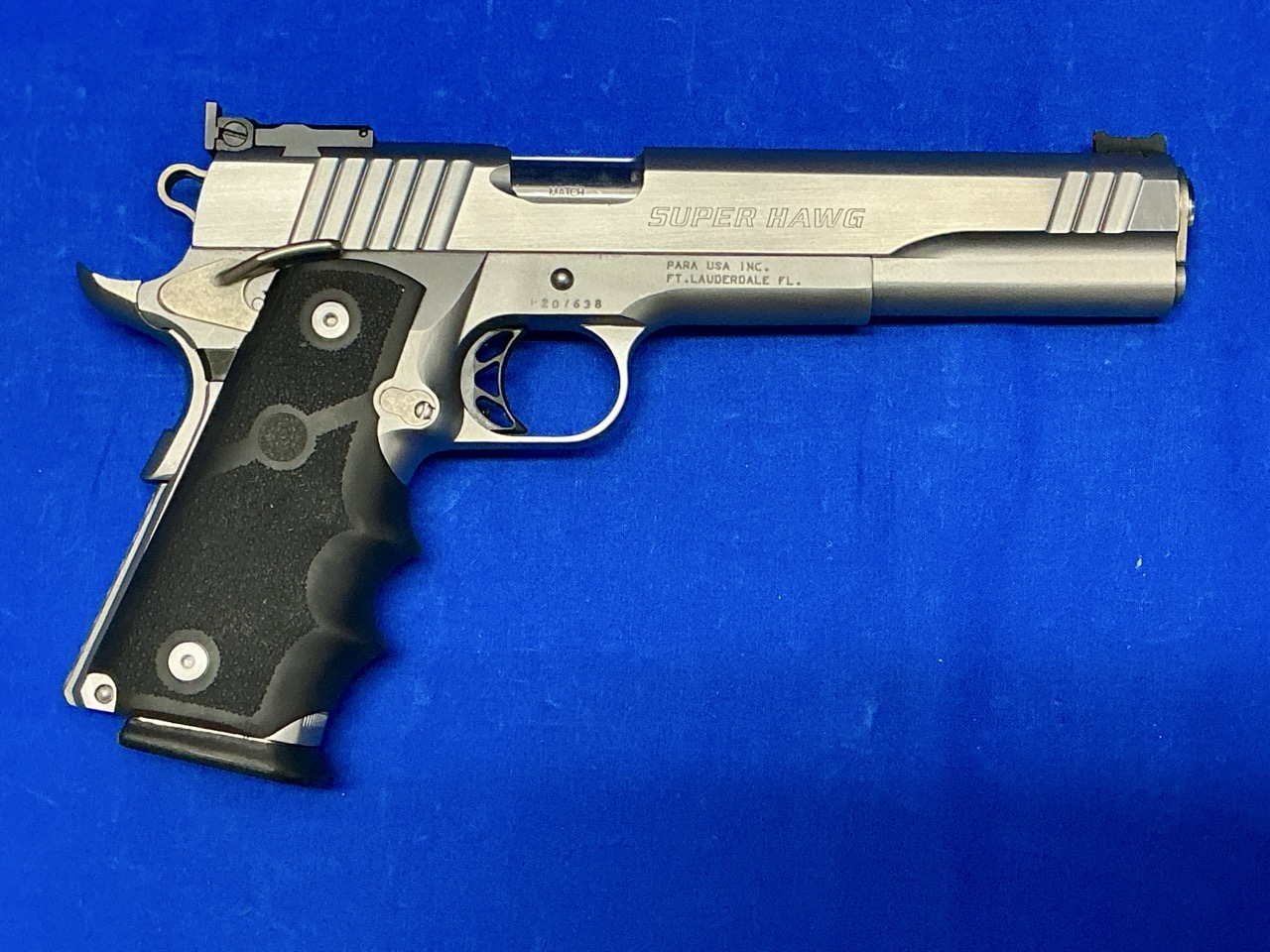 PARA-ORDNANCE HI-CAP SUPER HAWG 45 LONGSLIDE W/BOX, 2-14 ROUND MAGAZINES-img-1