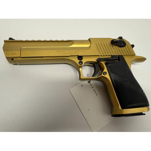 Used Desert Eagle 357 Magnum in Cerakote FX Gold