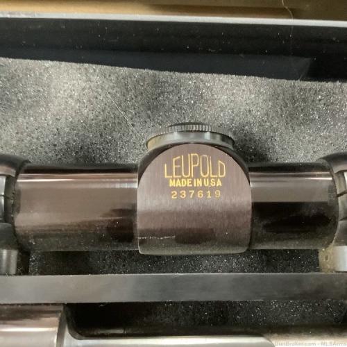 Custom Harry Lawson 243 on Mauser 98 action Leupold Vari-X II 2X7