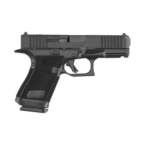 GLOCK 19 GEN 6 9MM PISTOL, SEMI-AUTOMATIC, STRIKER FIRED, POLYMER FRAME, COMPACT, 4.02" BARREL, DLC FINISH, FIXED SIGHTS, OPTICS READY, 15 ROUNDS, 3 MAGAZINES