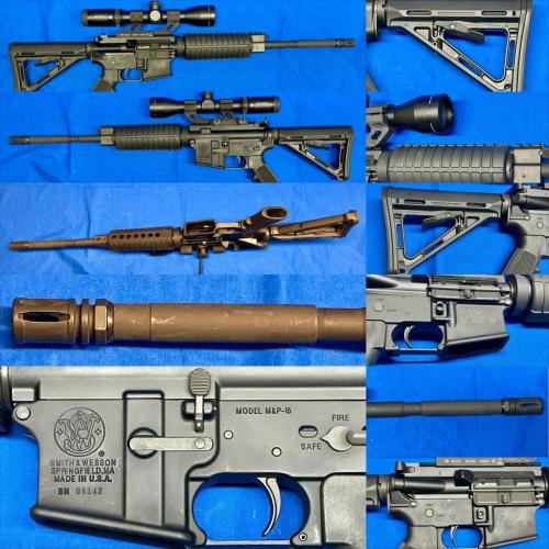  SMITH & WESSON CUSTOM M&P-15 5.56 PISTON UPPER+V.VORTEX 4.5-14X40