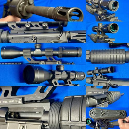  SMITH & WESSON CUSTOM M&P-15 5.56 PISTON UPPER+V.VORTEX 4.5-14X40