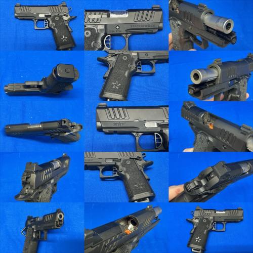 USED STACCATO CS 9MM WITH SOFTCASE AND 4 MAGAZINES