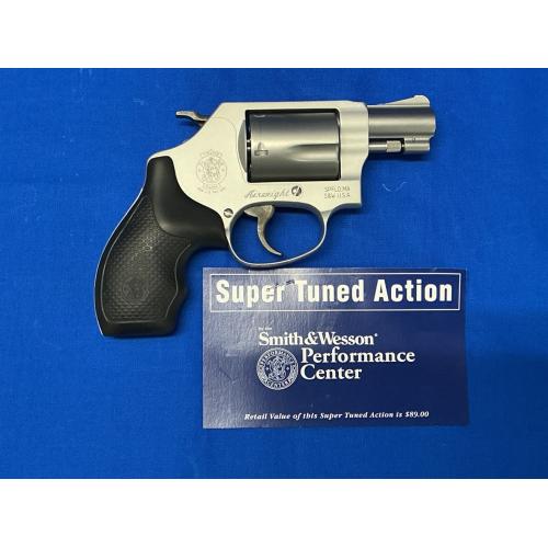 NIB SMITH & WESSON 637-2 .38 SPECIAL 5-SHOT REVOLVER WITH SUPER TUNED ACTION